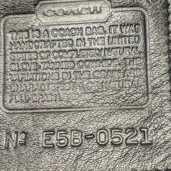 RARE FIND VINTAGE COACH LEATHER BACKPACK - Picture 6 of 9